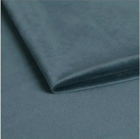 Narożnik z funkcją spania BOSS morski z poduszkami  I sklep meblowy MIRAT.