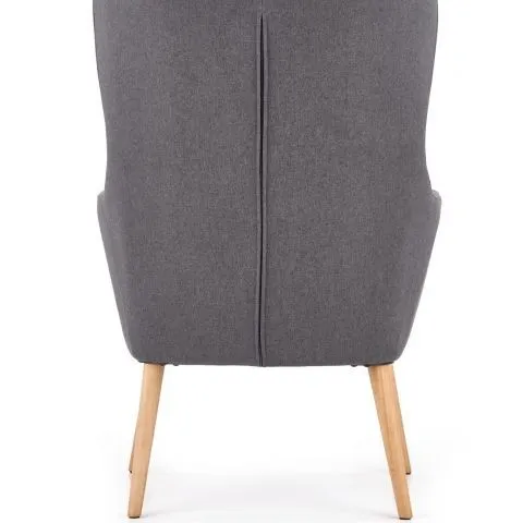 Fotel COTTO szary na wysokich nogach | MIRAT. w stylu  kolekcja