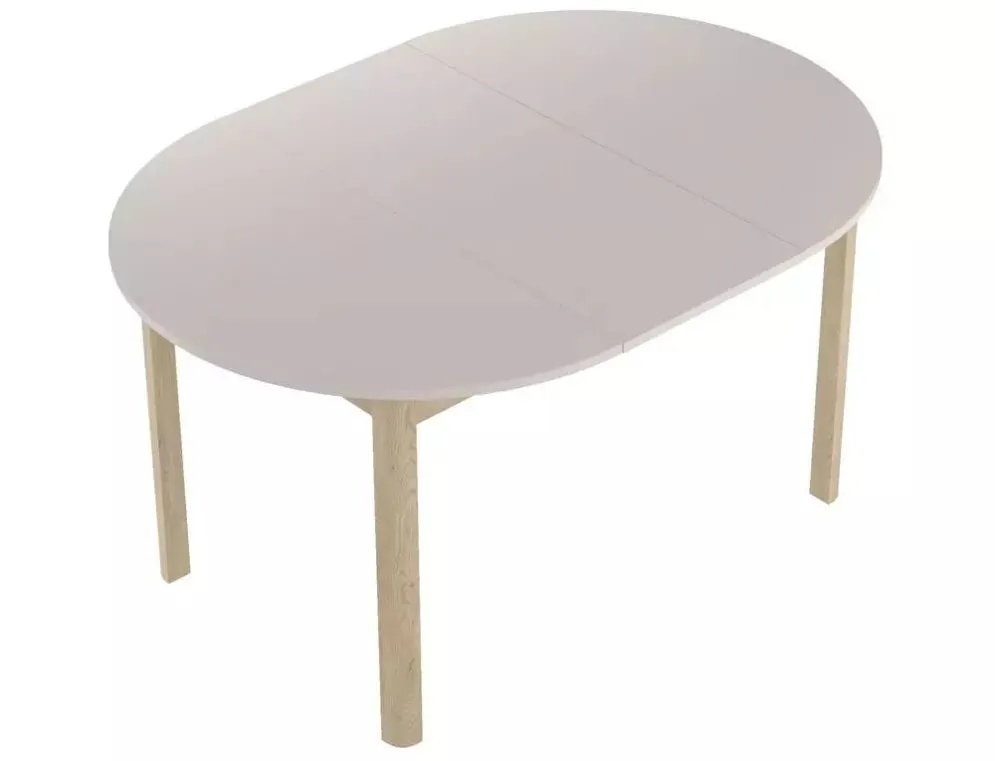 Okrągły stół rozkładany Dante kaszmir dąb cremona torro | MIRAT styl SKANDYNAWSKI