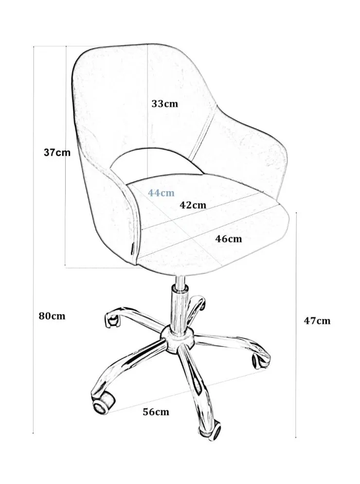 Fotel IZMA VELVET oliwkowy biurowy tapicerowany aksamitem | MIRAT.