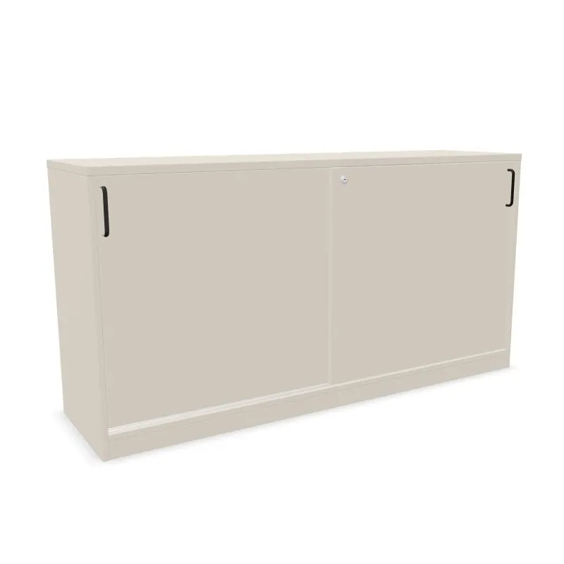 Szafka biurowa przesuwna EASY SPACE CABINET S 1.5-OH 160cm kaszmirowa zamykana I sklep meblowy MIRAT.