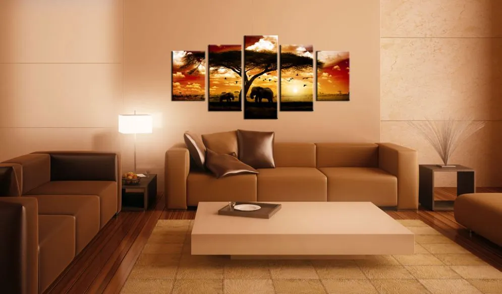 Obraz - Ptaki nad sawanną-2