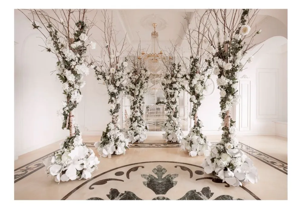 Fototapeta - Kwiatowa komnata-2