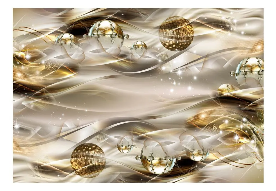 Fototapeta - Złota mgławica-2