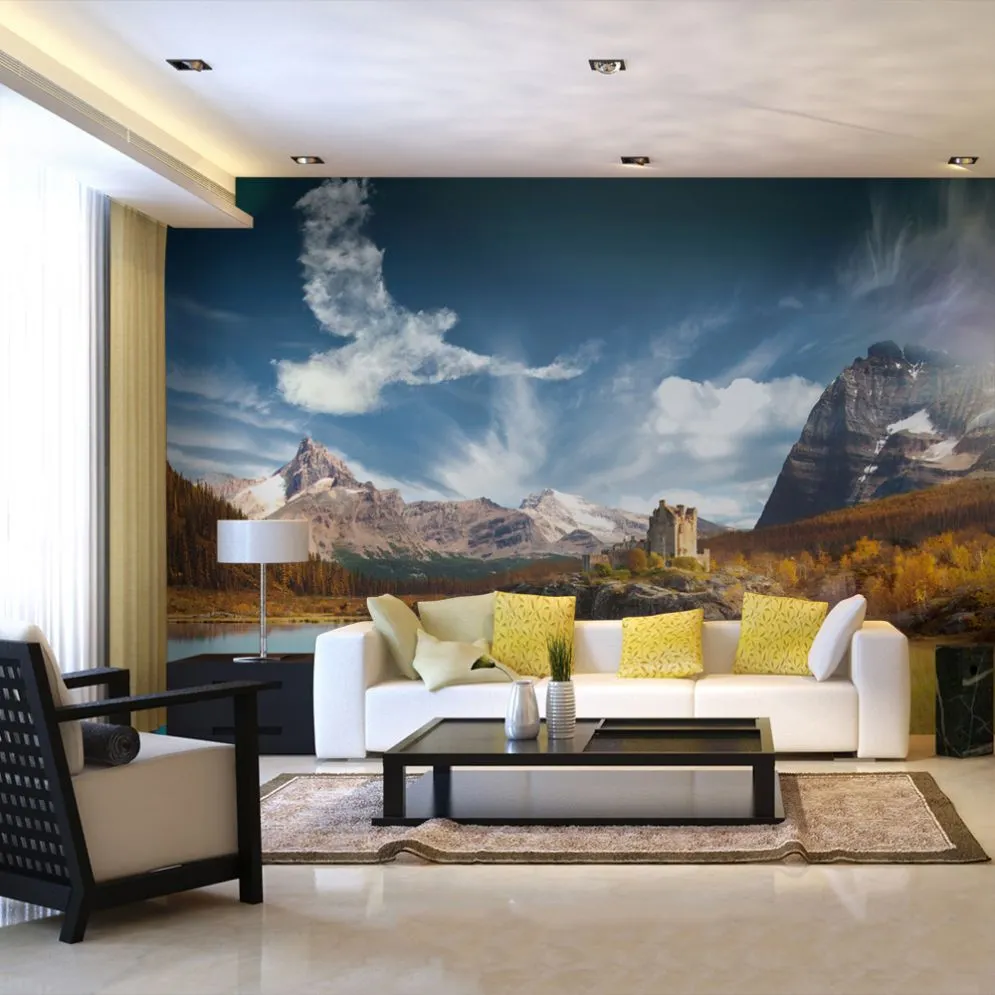 Fototapeta - Bird cloud-1