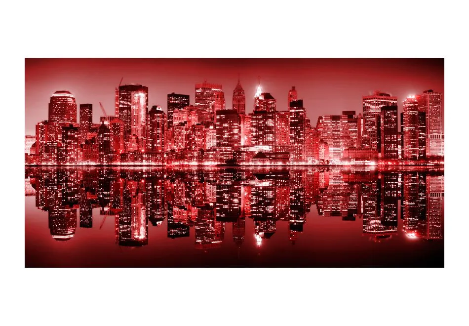 Fototapeta XXL - Red-hot NYC-2