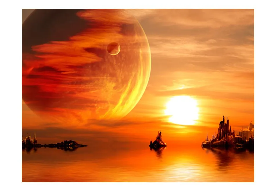 Fototapeta - Fantasy sunset-2