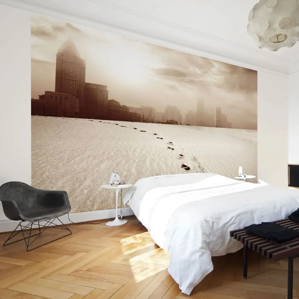 Fototapeta - W drodze do wielkiego miasta-1