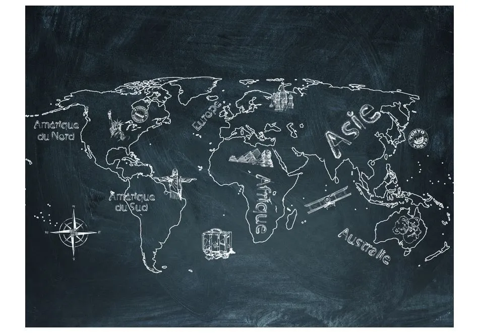 Fototapeta - Podróże małe i duże (Język francuski)-2