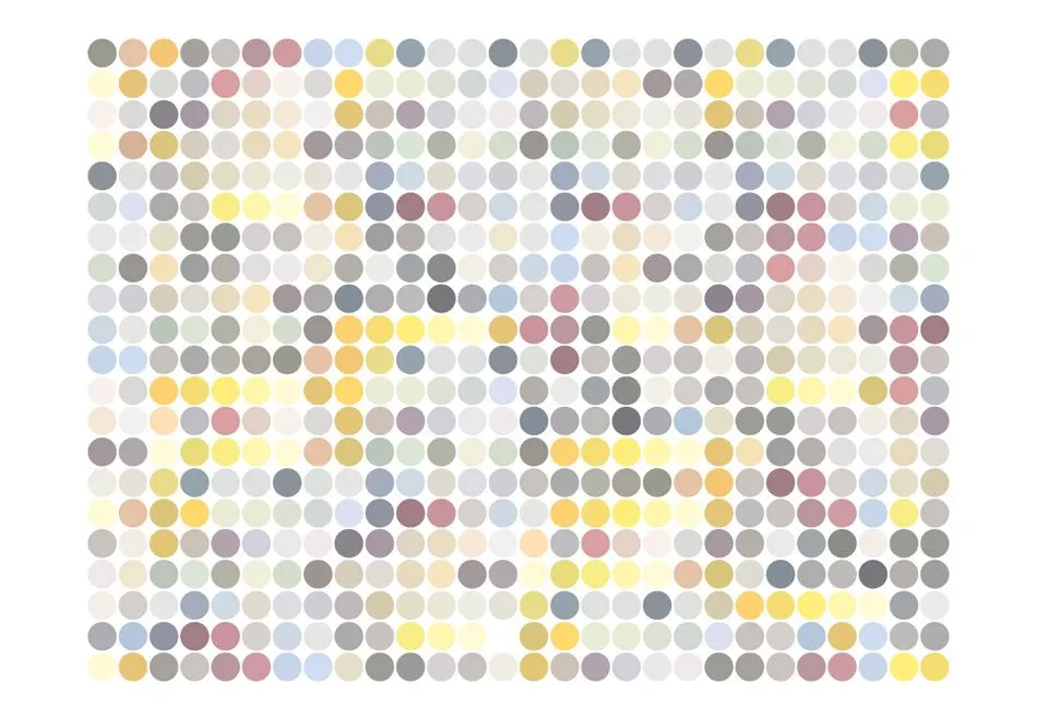 Fototapeta - Colored polka dots-2