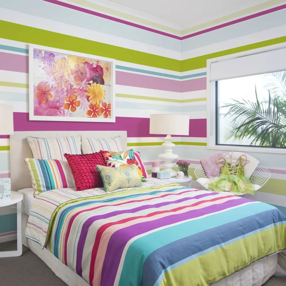 Fototapeta - Bright stripes-1