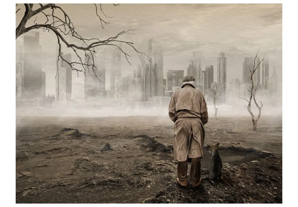 Fototapeta - Ghost's city-2