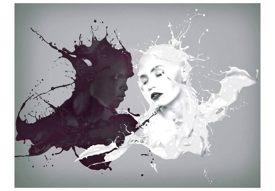 Fototapeta - Przeciwieństwa się przyciągają-2