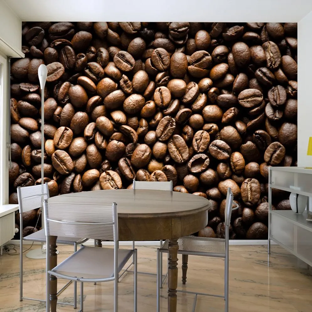 Fototapeta - Roasted coffee beans-1