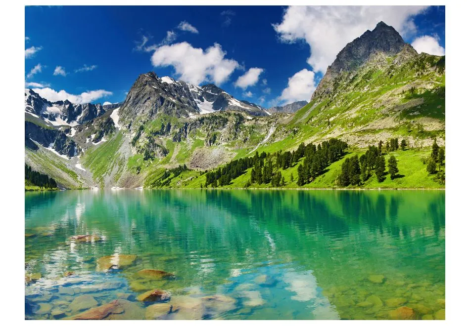 Fototapeta - Górskie jezioro-2