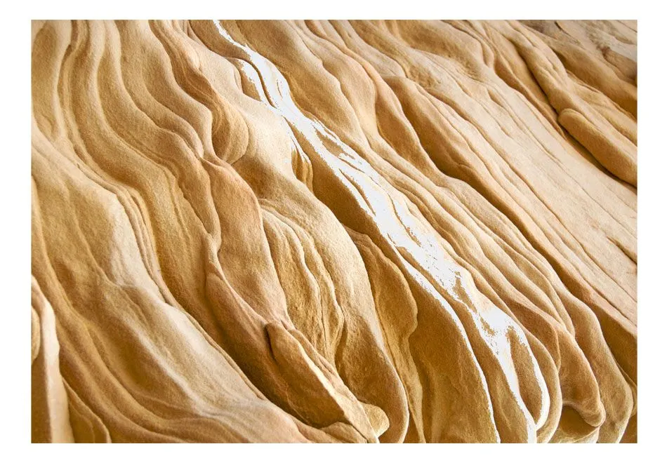 Fototapeta - Wavy sandstone forms-2