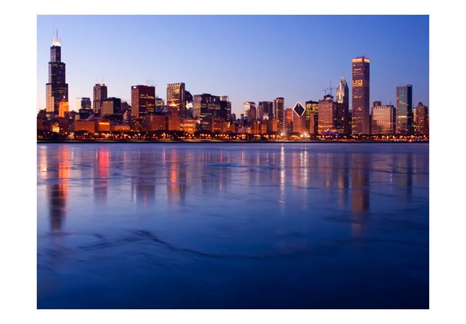 Fototapeta - Icy Downtown Chicago-2