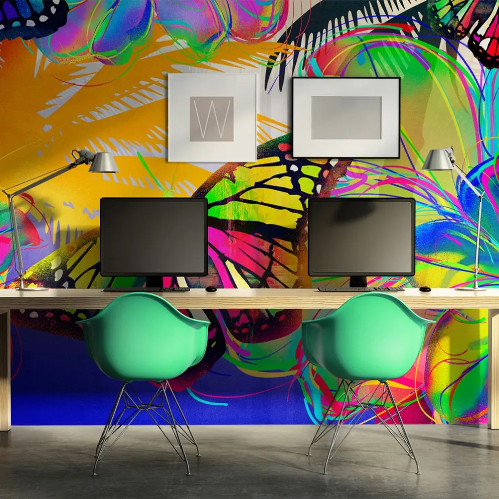 Fototapeta - Butterflies in the stomach-1