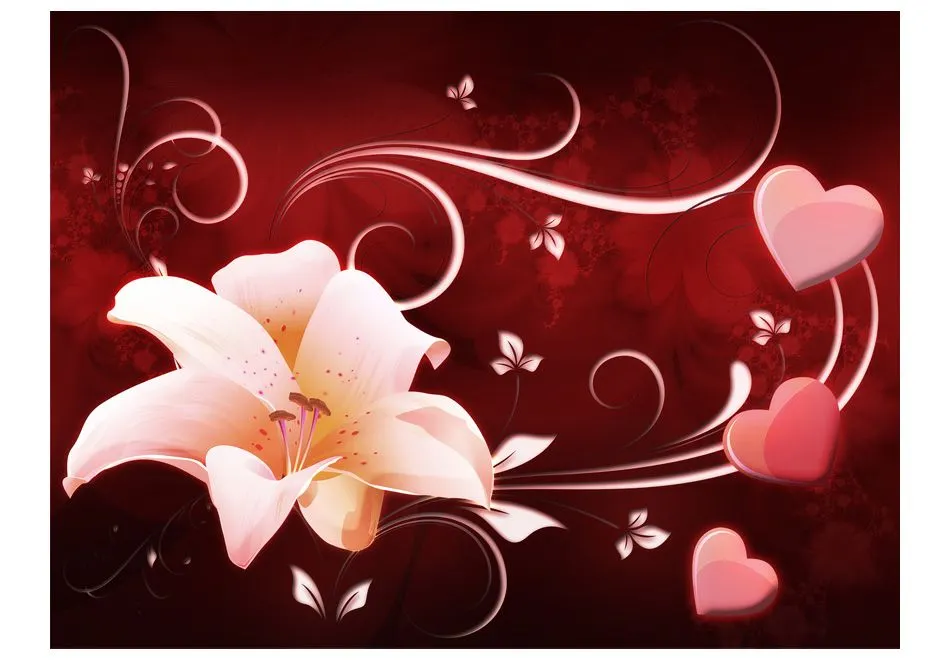 Fototapeta - Miłosne przesłanie-2