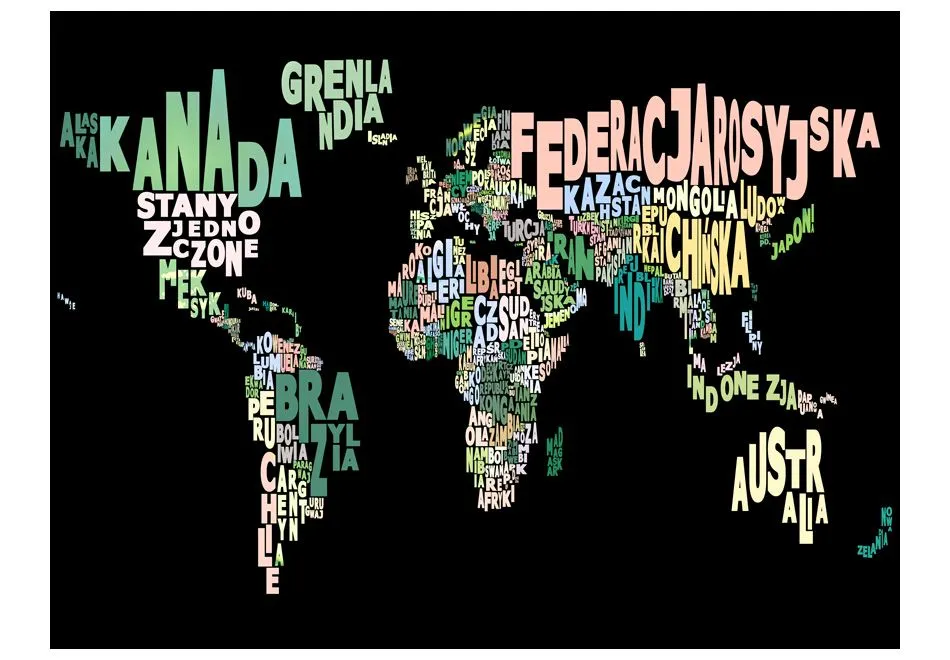 Fototapeta - geografia po polsku-2