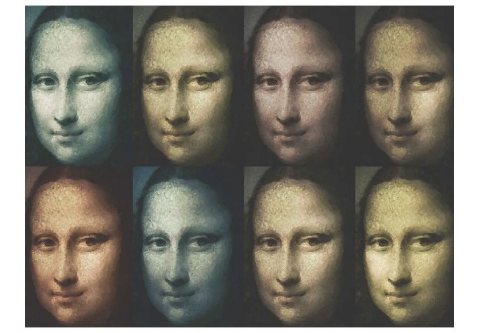 Fototapeta - Mona Lisa (pop art)-2