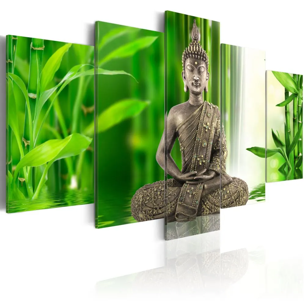 Obraz - Medytujący Budda-1