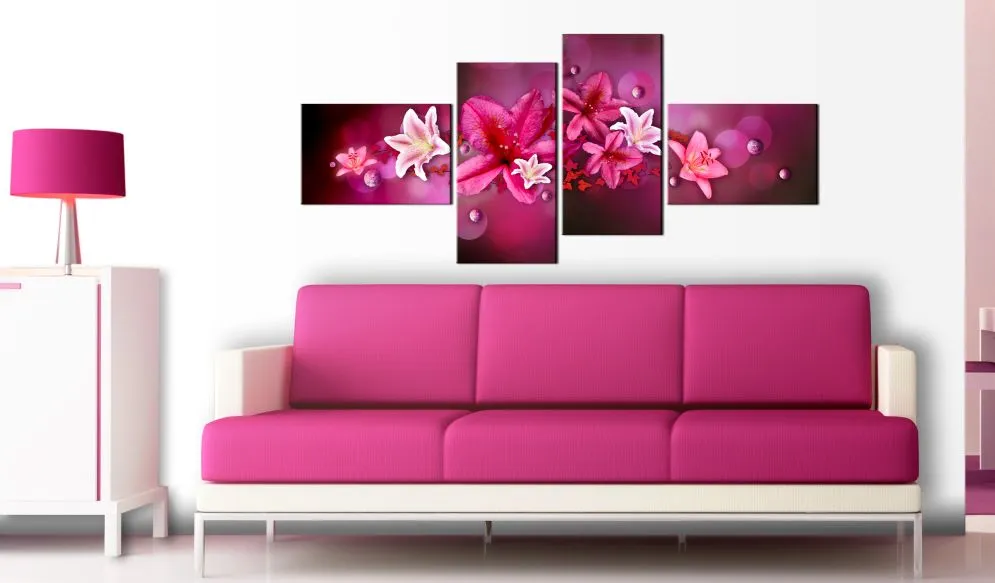 Obraz - Lilie i perły-2