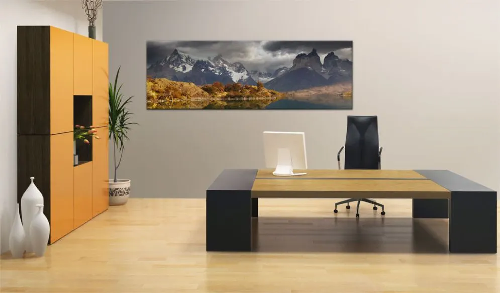 Obraz - Mountain landscape before a storm-2