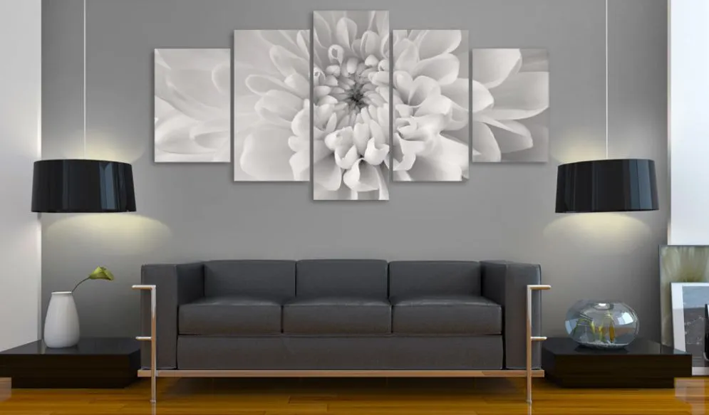 Obraz - Dalia w szarościach-2