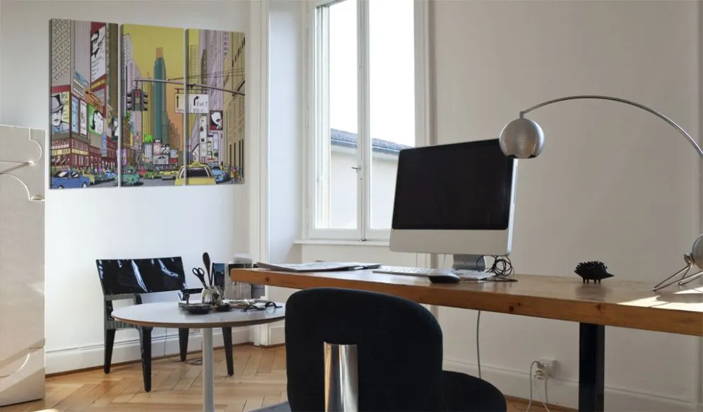 Obraz - Miasto z komiksu-2