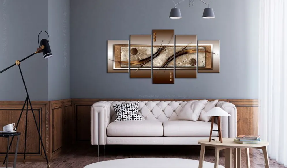 Obraz - Delikatne kształty i ciepłe barwy-2