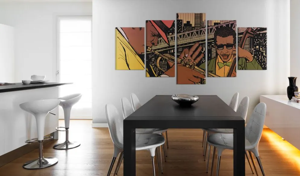 Obraz - Jazzowe granie - NYC-2