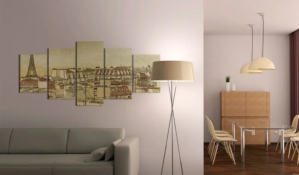 Obraz - Paryż poprzednich stuleci-2