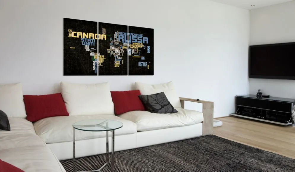 Obraz - The World is not enough - tryptyk-2