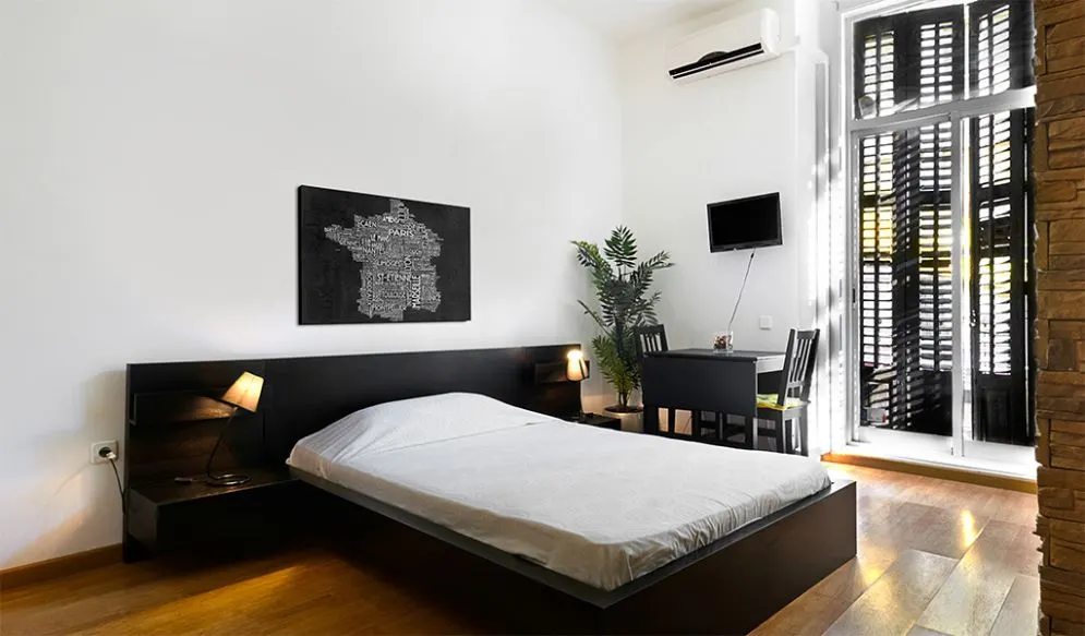 Obraz - Text map of France on the black background-2