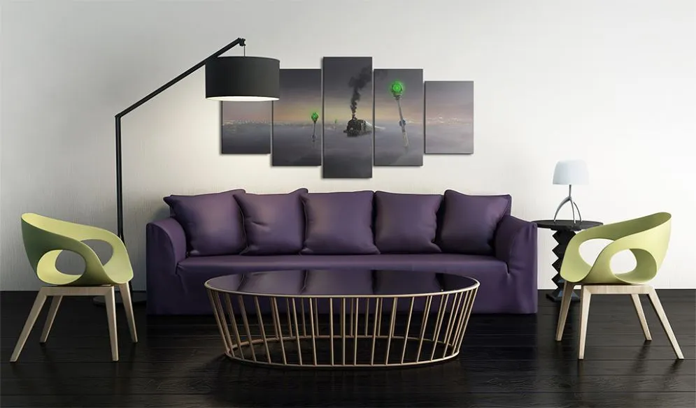 Obraz - Steam locomotive-2