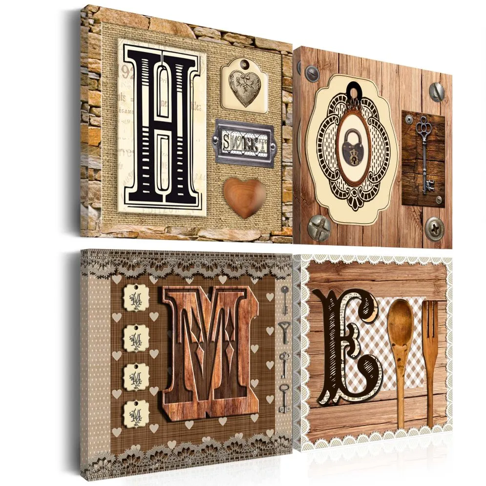 Obraz - Nie ma to jak w domu-1