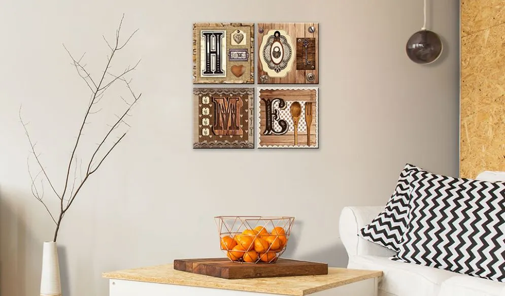 Obraz - Nie ma to jak w domu-2