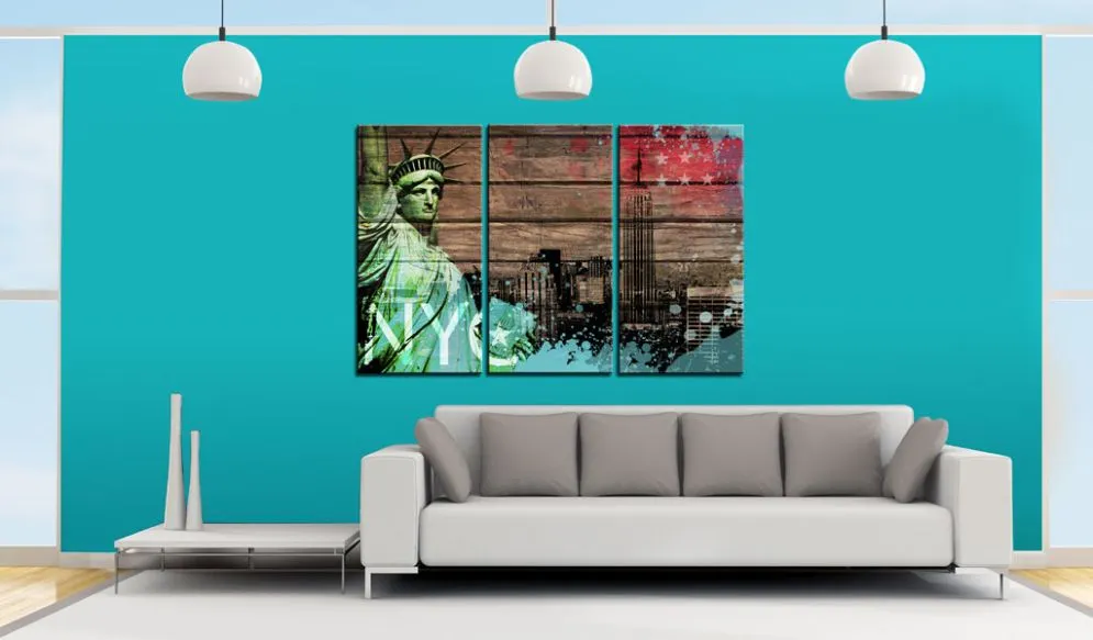 Obraz - NYC collage II-2