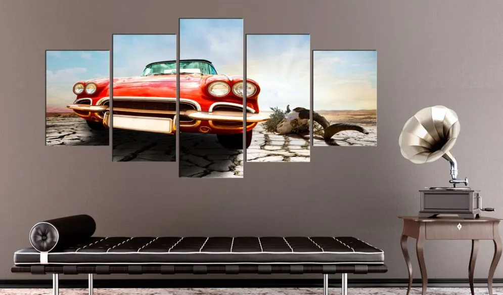 Obraz - Vintage - czerwone marzenie-2