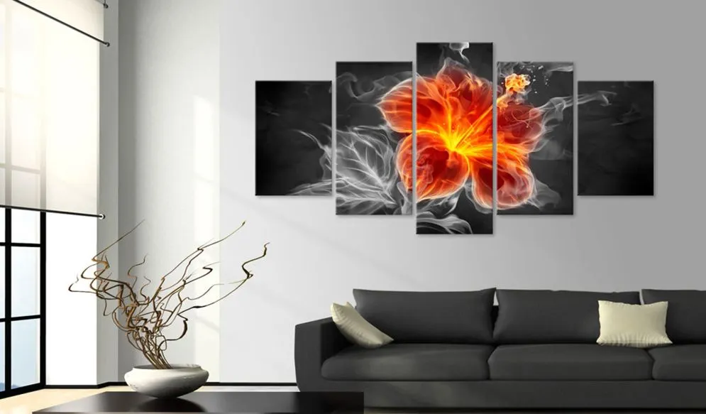 Obraz - Smoky flower-2