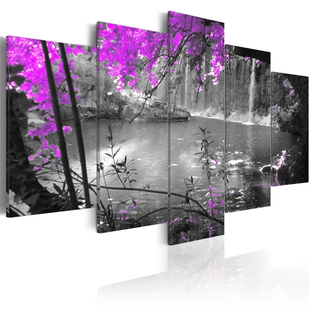 Obraz - Zapomniane jezioro-1