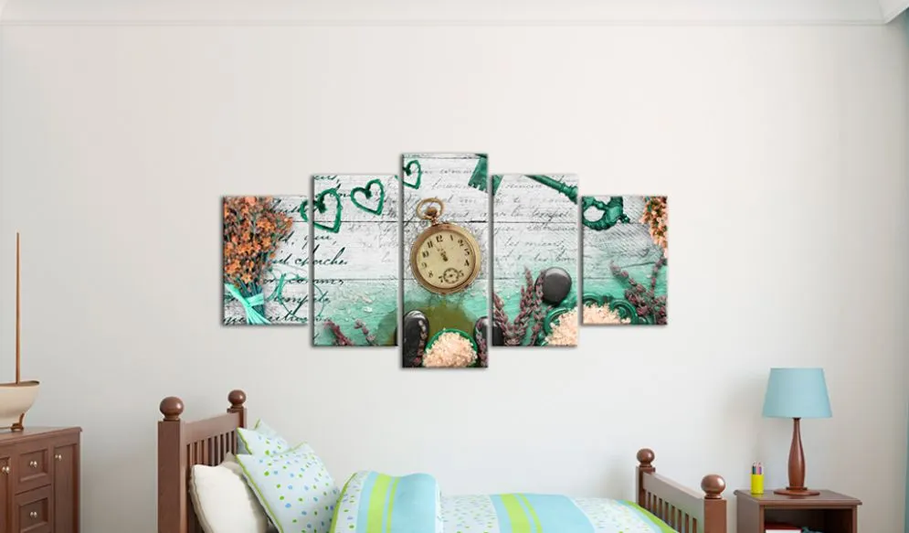 Obraz - Szmaragdowa kompozycja-2