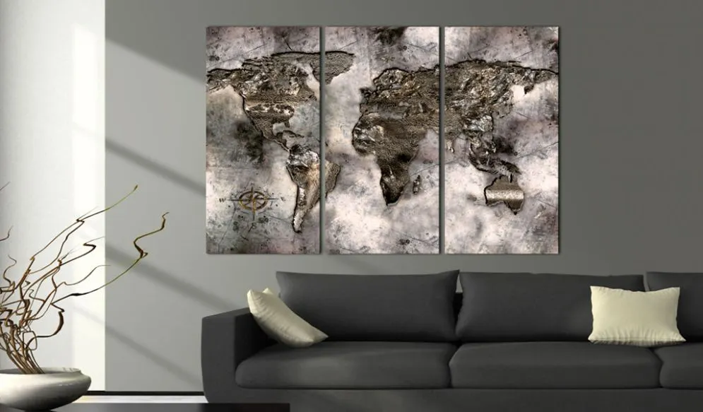 Obraz - Opalizująca mapa-2