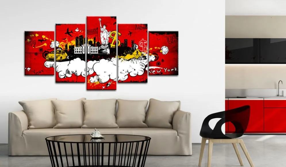 Obraz - Nowy Jork  komiks-2