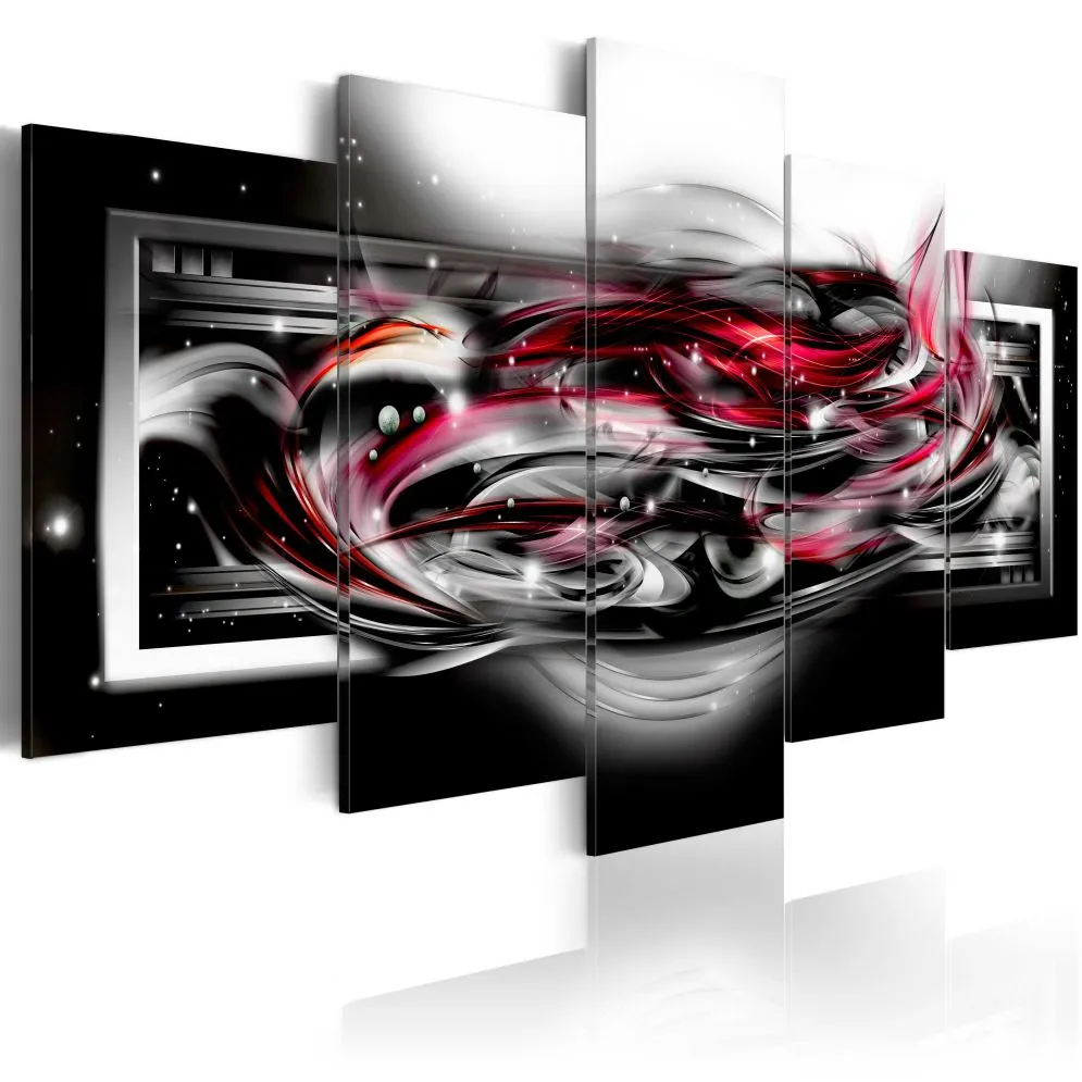 Obraz - Karminowa wstęga-1