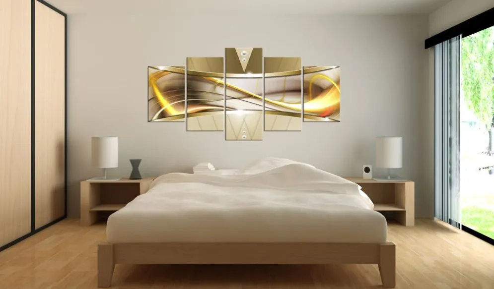 Obraz - Żółta improwizacja-2