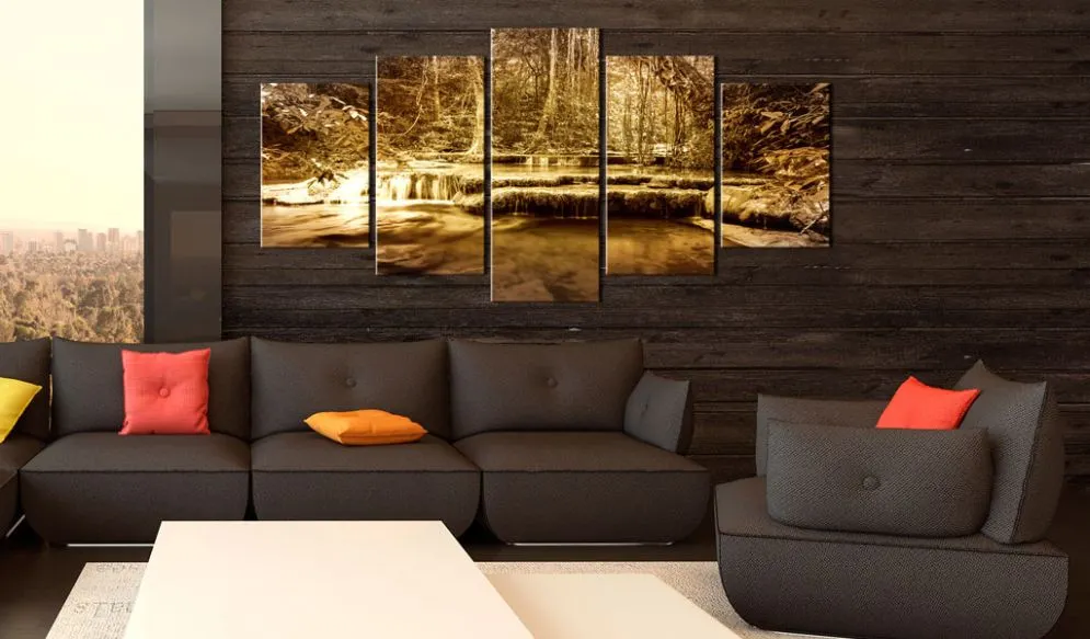 Obraz - Na łonie natury - wodospad-2