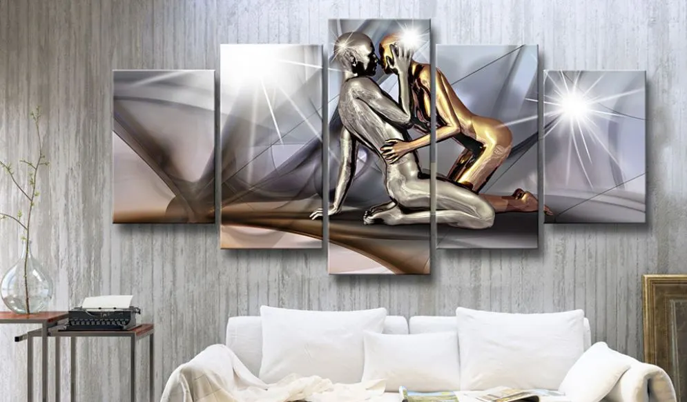 Obraz - Złota para-2