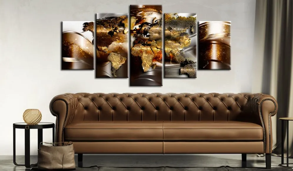 Obraz - Miodowe kontynenty-2